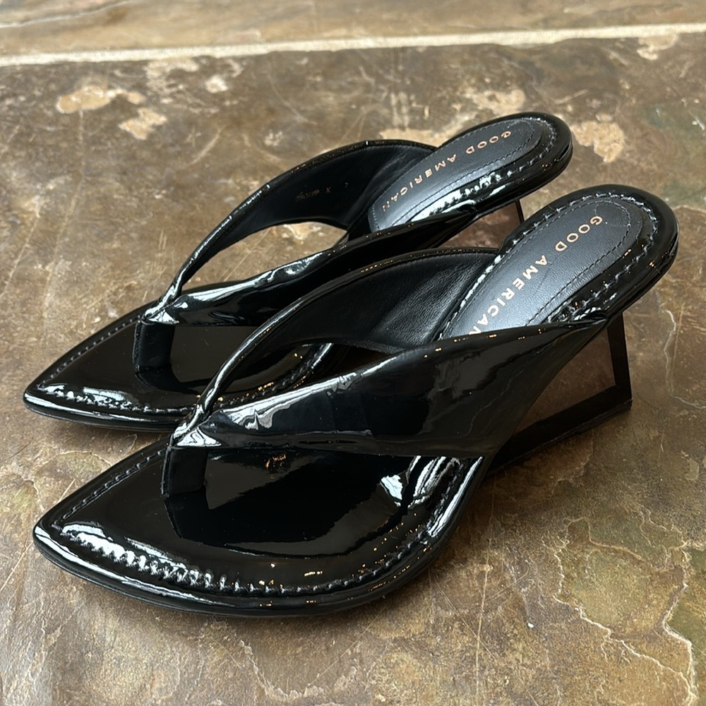 Good American Cinderella Thong Sandal - Picture 7 of 13